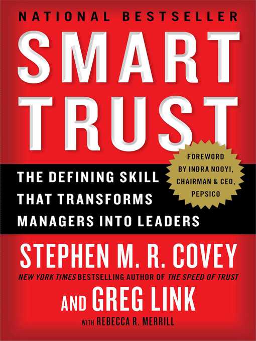 Title details for Smart Trust by Stephen M.R. Covey - Wait list